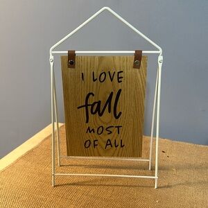 Fall sign